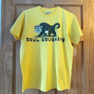 Soul Coughing Yellow T-shirt Size L